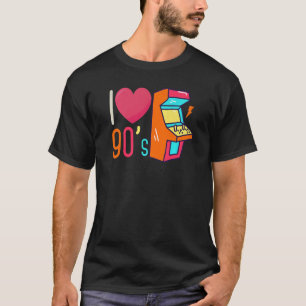 1990's 90s I Heart Nineties I Love The 90's Old Sc T-Shirt