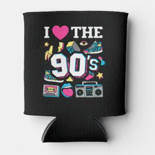 1990's 90s I Heart the Nineties Can Cooler