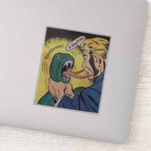 1990s Horror vintage comics   classic and retro Sticker