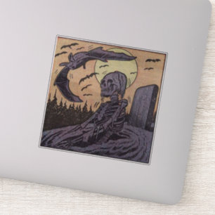 1990s Horror vintage comics for comic book lovers Sticker