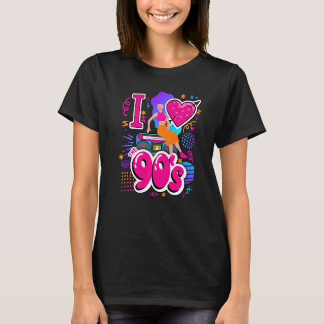 1990s Ideas & 90s Festival Outfit For Women & Rave T-Shirt (Front)
