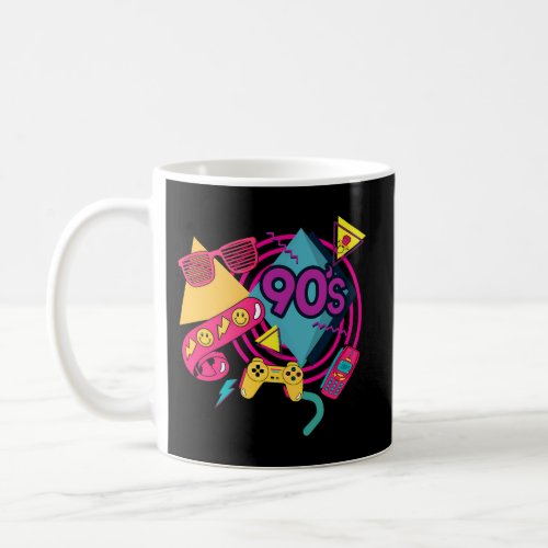 1990S Nostalgic 90S Spirit Dress_Up Day Coffee Mug