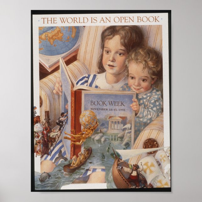 1991 Children's Book Week Poster (Front)