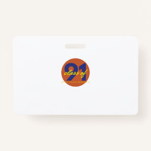 1991 class reunion badge