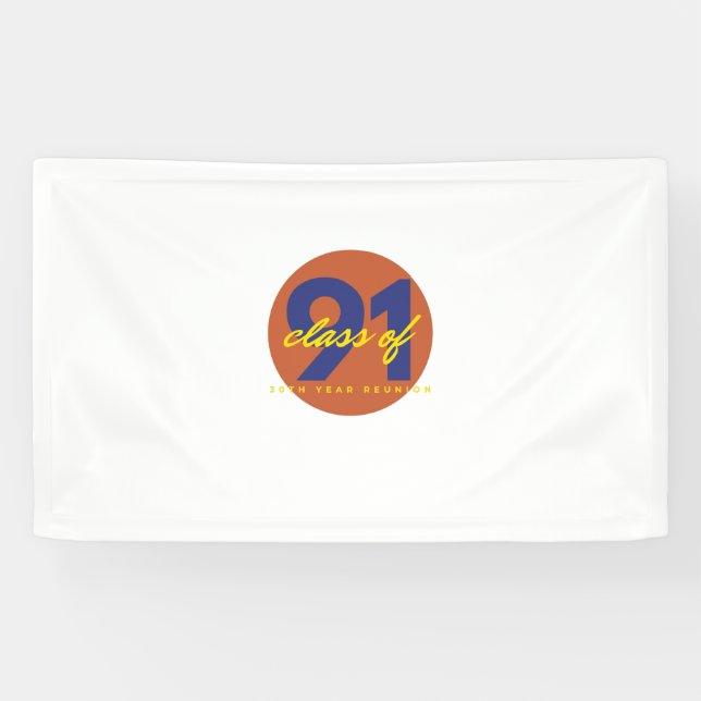 1991 class reunion banner (Horizontal)