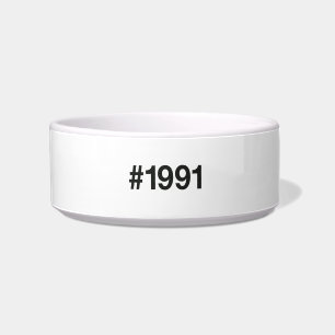 1991 Hashtag 35th birthday 35 years Bowl