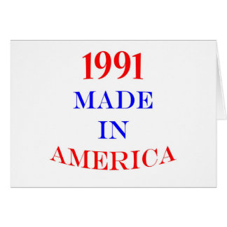 1991 Made in America Cards