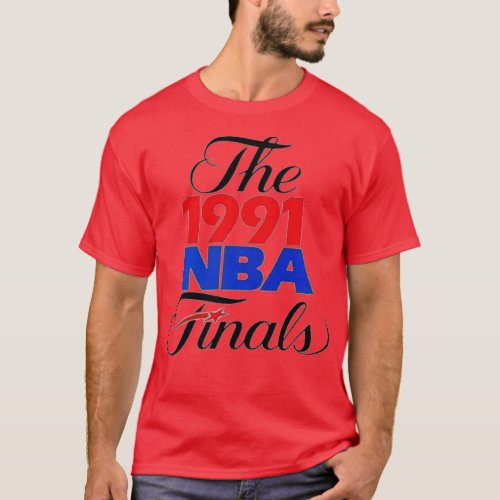 1991 NBA Finals Bulls vs Lakers T_Shirt
