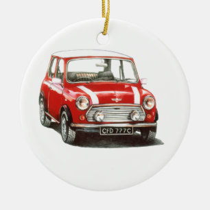 1991 Rover Mini Cooper Ceramic Ornament