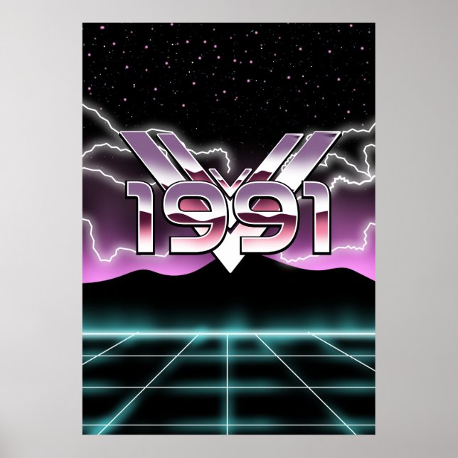 1991 Tech noir Poster (Front)