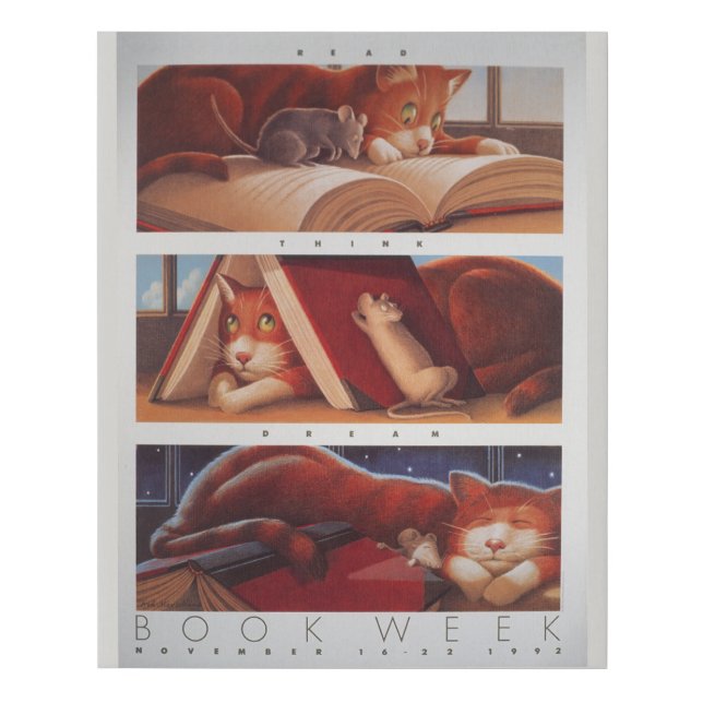 1992 Children's Book Week Faux Canvas Print (Front)