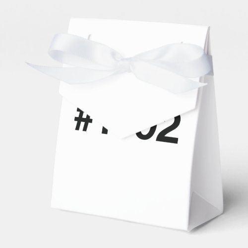 1992 Hashtag 31 Birthday Anniversary Favor Boxes