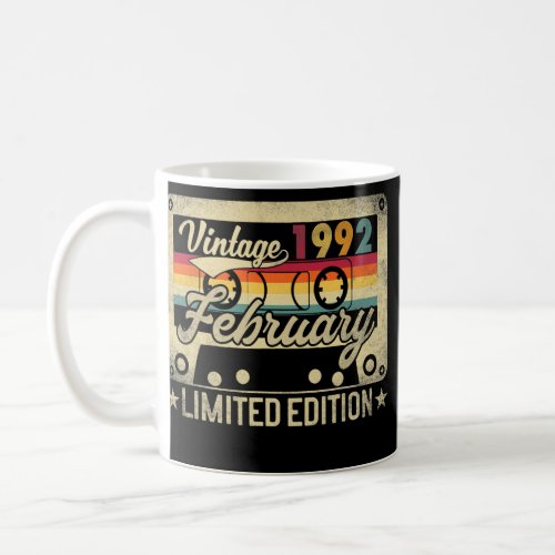 1992 Limited Edition 30th Birthday Gift Vintage Coffee Mug