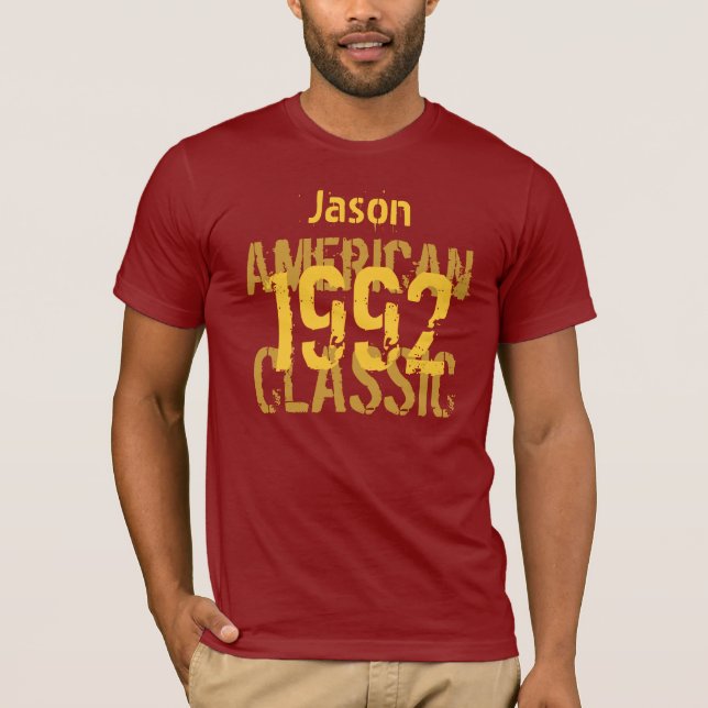 1992 or ANY YEAR American Classic 21st Birthday T-Shirt (Front)