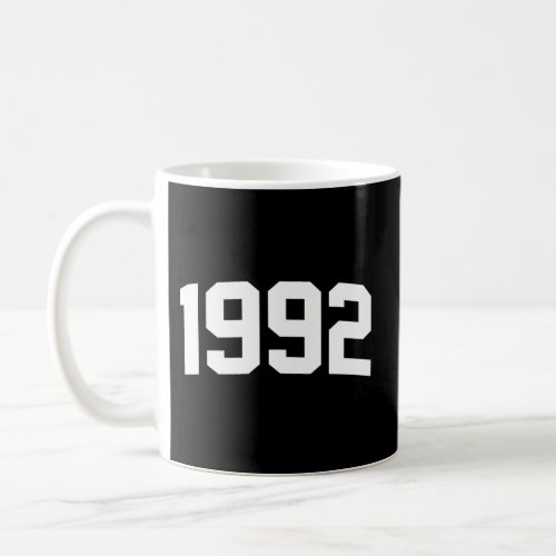 1992 Year 30 30Th Coffee Mug