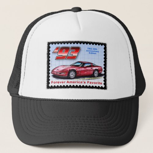 1993 40th Anniversary Corvette Trucker Hat
