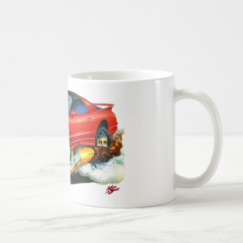 1993-97 Trans Am Red Car Coffee Mug