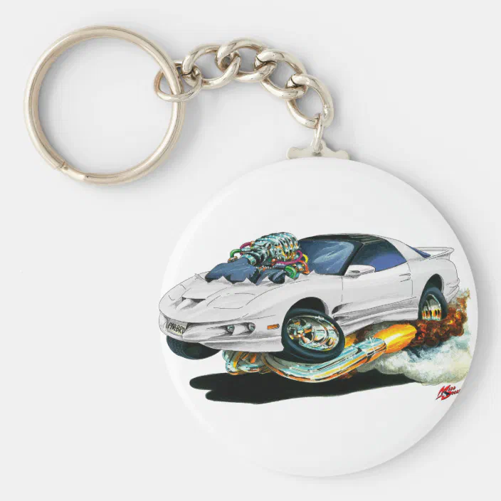 GOLD AND BLACK TRANS AM KEYCHAIN 