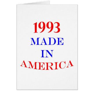 1993 America Cards