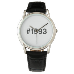 1993 Hashtag 33rd birthday 33 years Watch