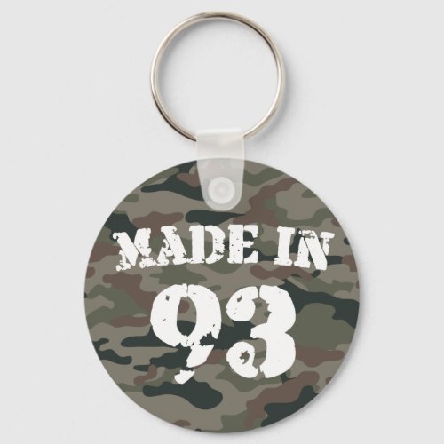 1993 Made in 93 Keychain