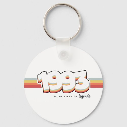 1993 The birth of legends Keychain