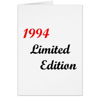 1994 Limited Edition Cards