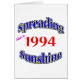 1994 Spreading Sunshine (Front)