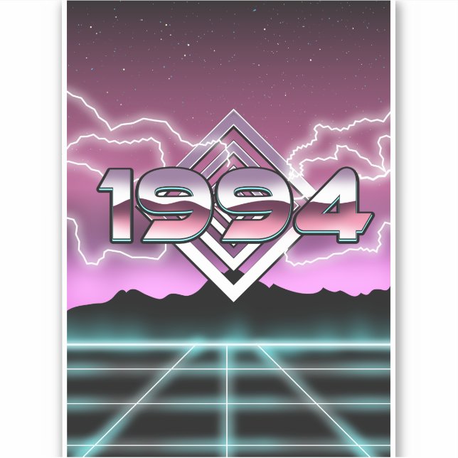1994 Tech noir Sticker (Front)