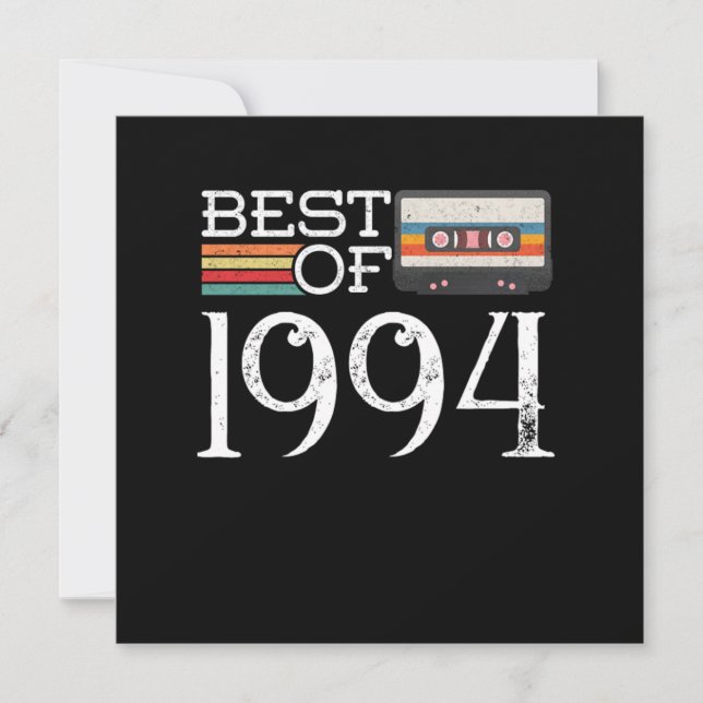 1994 Vintage 15 th Birthday Anniversary Gift Invitation (Front)