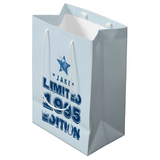 1995 21st Birthday or ANY YEAR Birthday Medium Gift Bag
