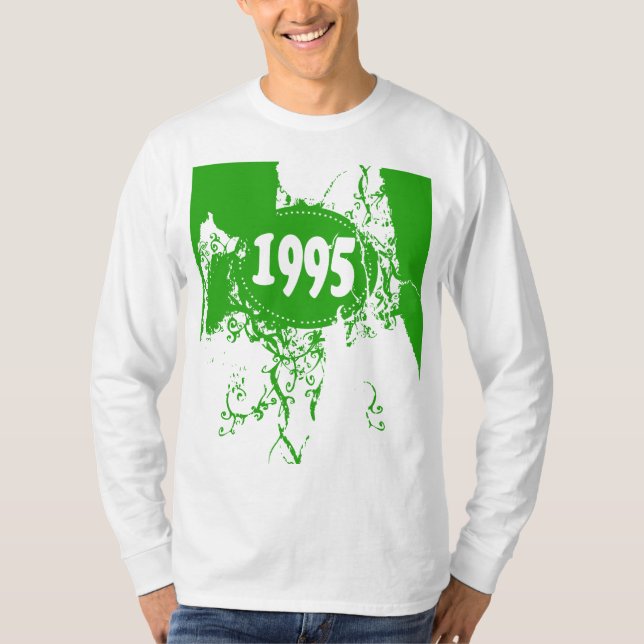1995 - Green Vintage retro - T-Shirt (Front)