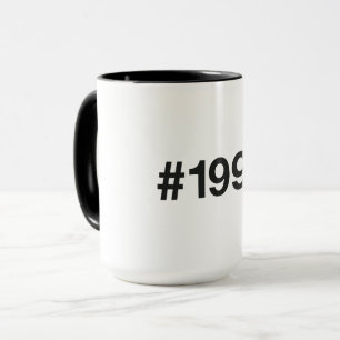 1995 Hashtag 31st birthday 31 years Mug