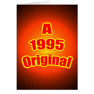 1995 Original Red Cards