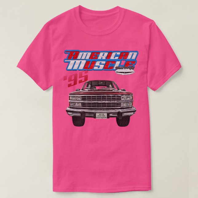 1995,Tahoe,Squarebody Truck,Yukon,Suburban,Silvera T-Shirt (Design Front)