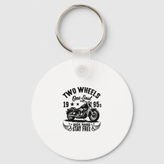 1995s Motorcycle Vintage Keychain