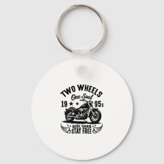 1995s Motorcycle Vintage Keychain
