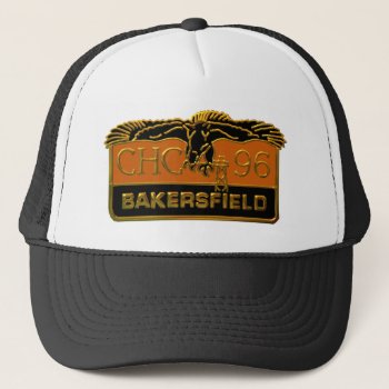 1996 Bakersfield Trucker Hat by Cal_Hawking_Club at Zazzle