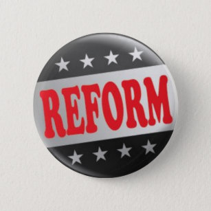 1996 Reform Party Vintage Style Button