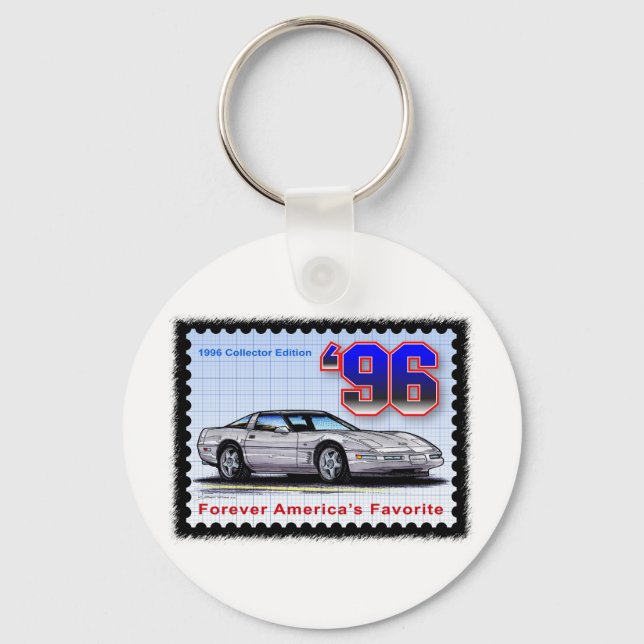 1996 Special Edition Corvette Keychain (Front)