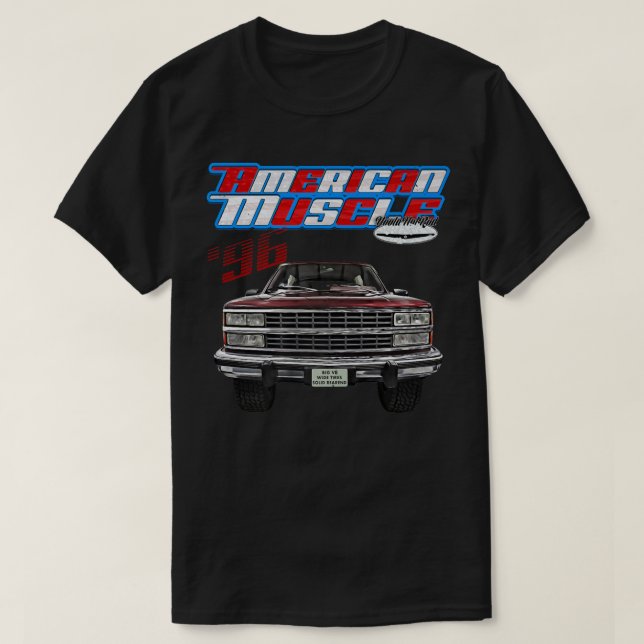 1996,Tahoe,Squarebody Truck,Yukon,Suburban,Silvera T-Shirt (Design Front)