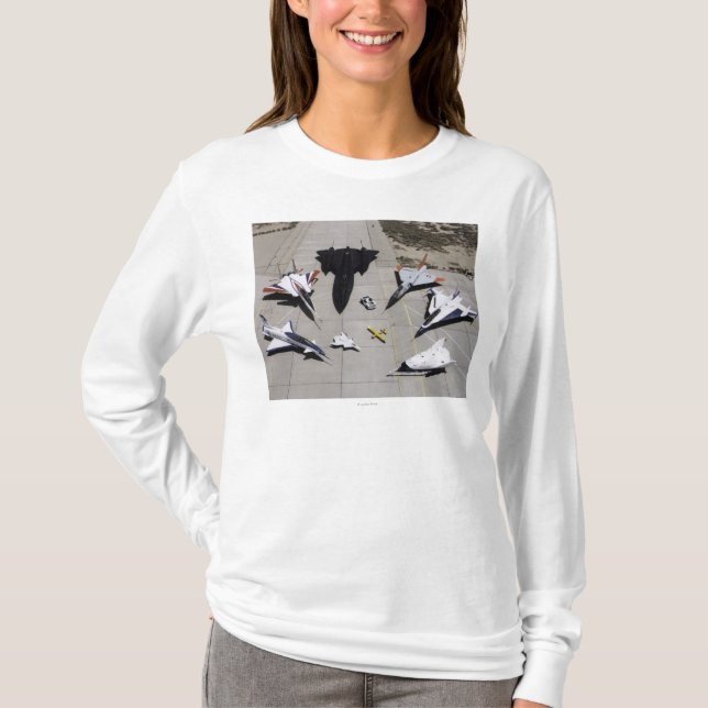 1997 Dryden Research Aircraft Fleet on Ramp T-Shirt (Front)