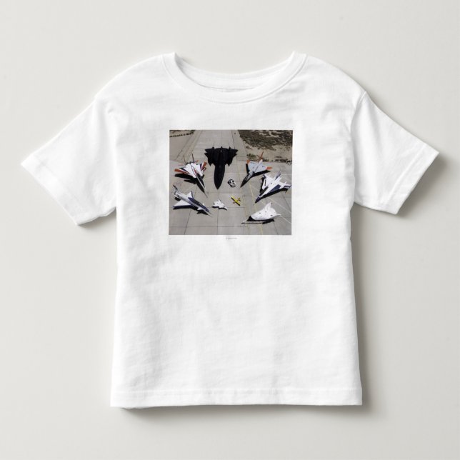 1997 Dryden Research Aircraft Fleet on Ramp Toddler T-shirt (Front)