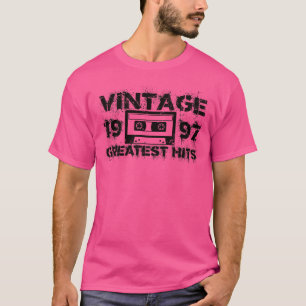 1997 Greatest Hits Vintage Black T-Shirt