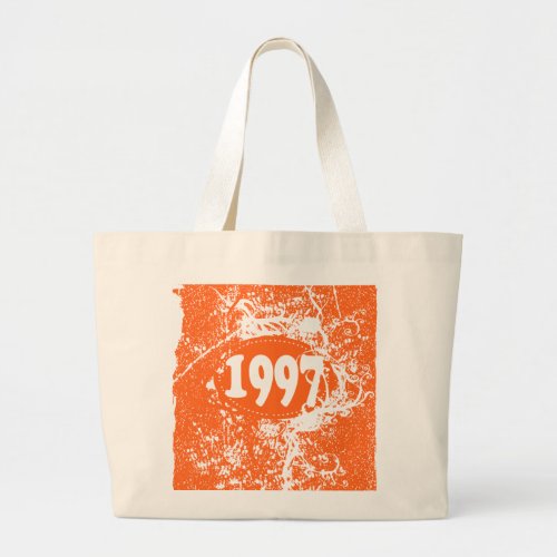 1997 _  Orange Vintage retro _ Tote Bags