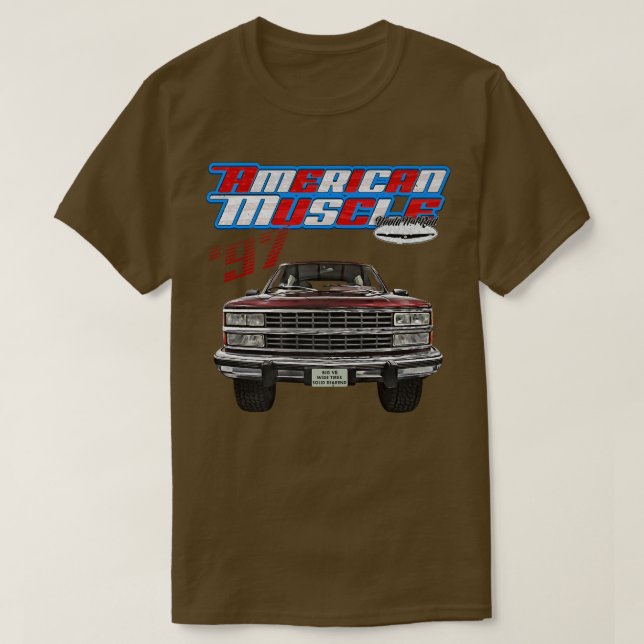 1997,Tahoe,Squarebody Truck,Yukon,Suburban,Silvera T-Shirt (Design Front)
