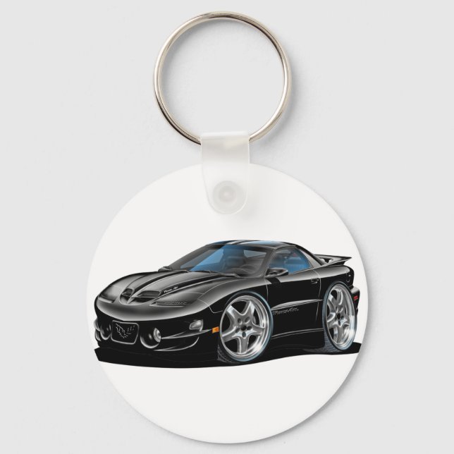 1998-02 Trans Am Black Car Keychain (Front)