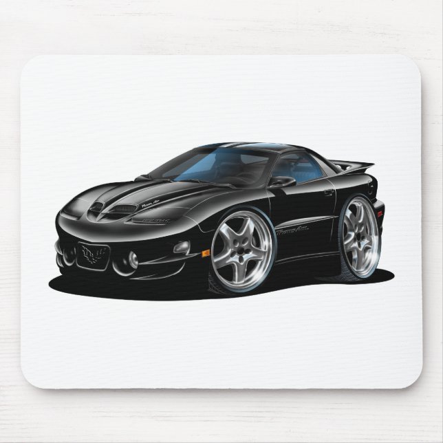 1998-02 Trans Am Black Car Mouse Pad (Front)