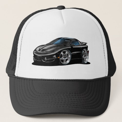 1998-02 Trans Am Black Car Trucker Hat