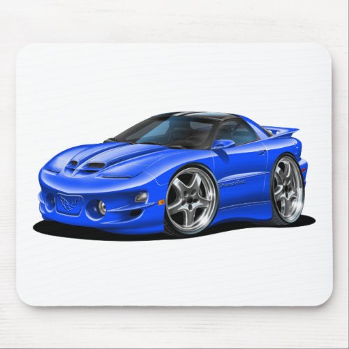 1998-02 Trans Am Blue Car Mouse Pad